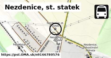 Nezdenice, st. statek