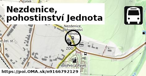 Nezdenice, pohostinství Jednota