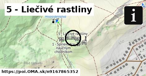 5 - Liečivé rastliny