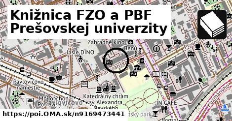 Knižnica FZO a PBF Prešovskej univerzity