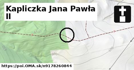 Kapliczka Jana Pawła II