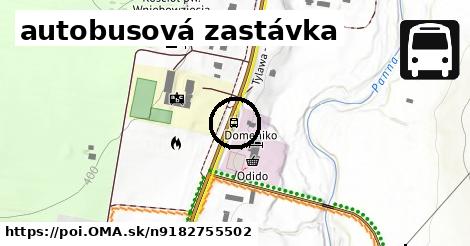 autobusová zastávka