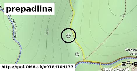 prepadlina