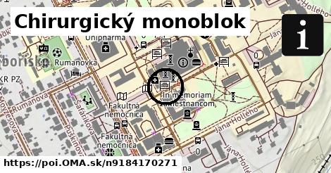 Chirurgický monoblok