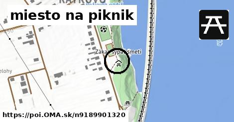 miesto na piknik