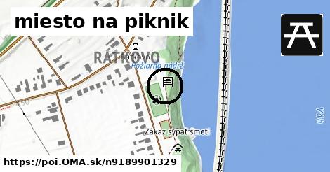 miesto na piknik