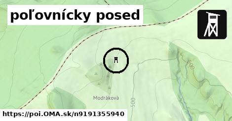 poľovnícky posed