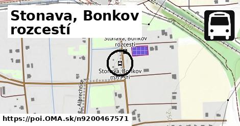 Stonava, Bonkov rozcestí