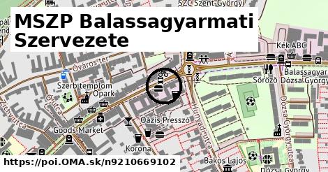 MSZP Balassagyarmati Szervezete