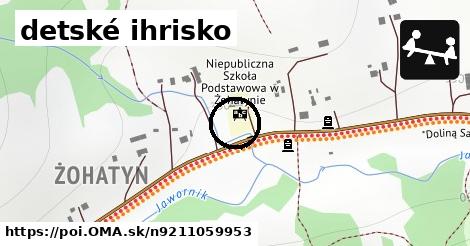 detské ihrisko