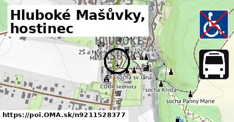 Hluboké Mašůvky, hostinec