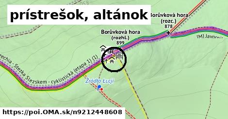 prístrešok, altánok