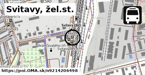 Svitavy, žel.st.