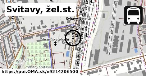 Svitavy, žel.st.