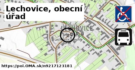 Lechovice, obecní úřad