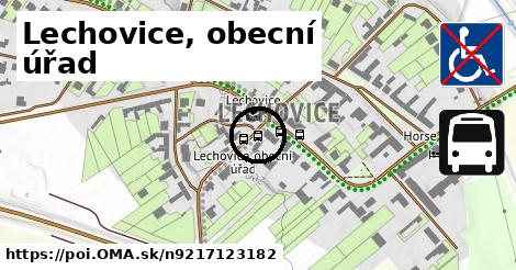 Lechovice, obecní úřad