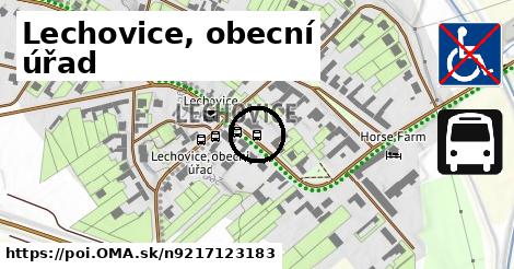 Lechovice, obecní úřad