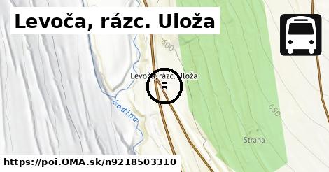 Levoča, rázc. Uloža