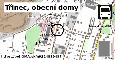 Třinec, obecní domy