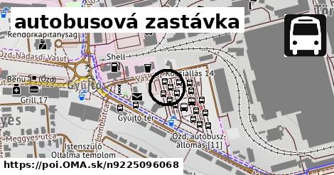 autobusová zastávka