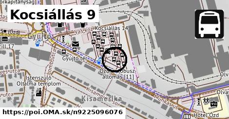 Kocsiállás 9
