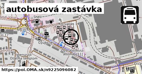 autobusová zastávka