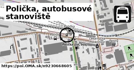 Polička, autobusové stanoviště