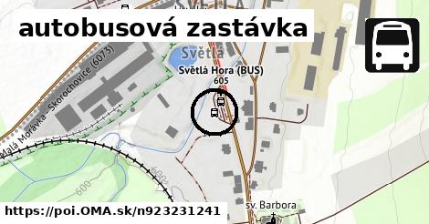 autobusová zastávka