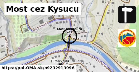 Most cez Kysucu