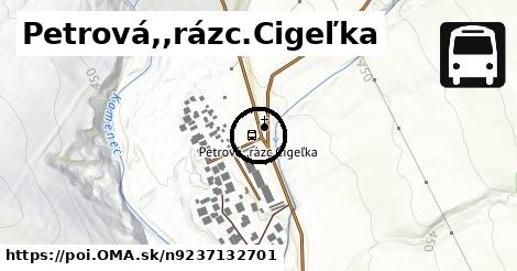 Petrová,,rázc.Cigeľka