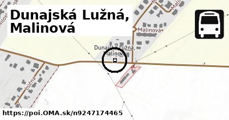 Dunajská Lužná, Malinová