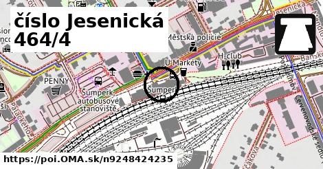 číslo Jesenická 464/4