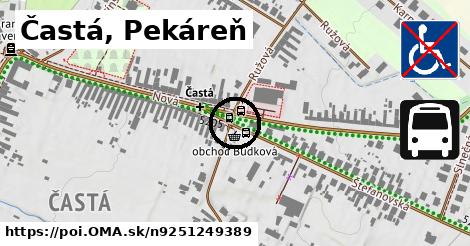 Častá, Pekáreň