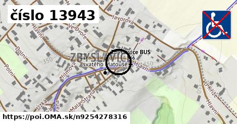 číslo 13943