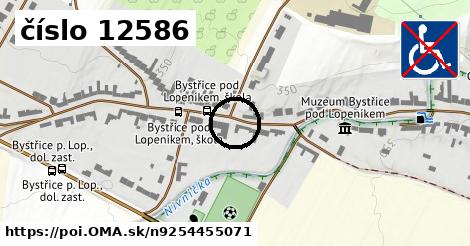 číslo 12586