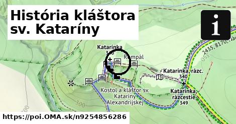 História kláštora sv. Kataríny