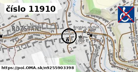 číslo 11910