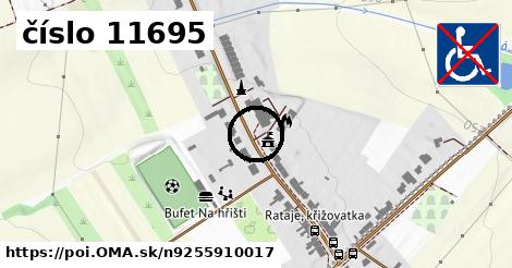 číslo 11695