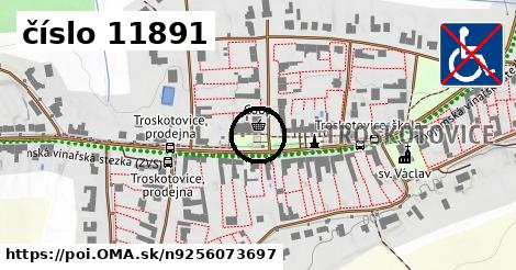 číslo 11891