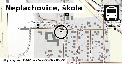 Neplachovice, škola