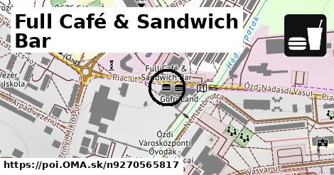 Full Café & Sandwich Bar