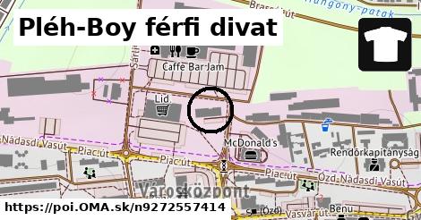 Pléh-Boy férfi divat