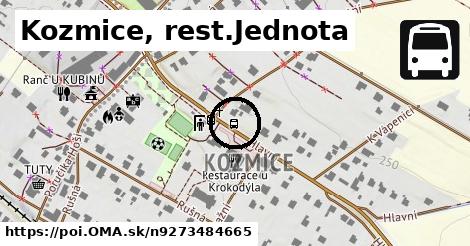 Kozmice, rest.Jednota