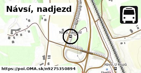 Návsí, nadjezd