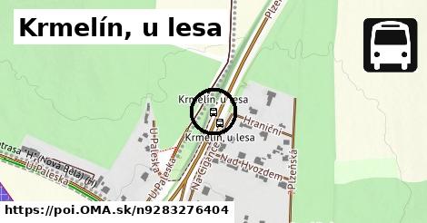 Krmelín, u lesa