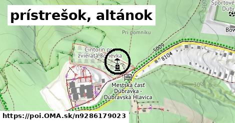 prístrešok, altánok