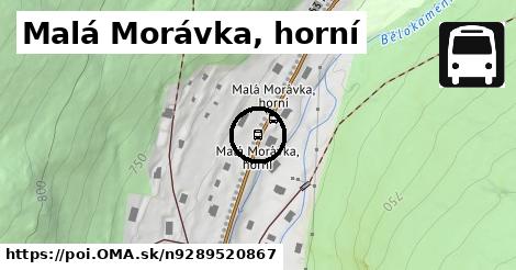 Malá Morávka, horní