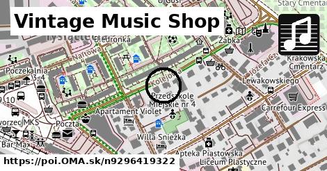 Vintage Music Shop