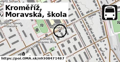 Kroměříž, Moravská, škola