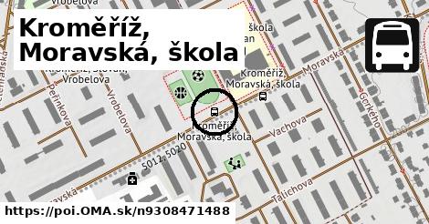 Kroměříž, Moravská, škola